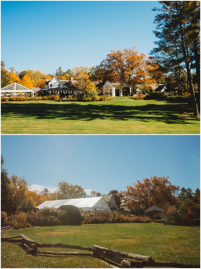 halfmile farm venue in highlands north carolina. photo from Paul Ashton Photography