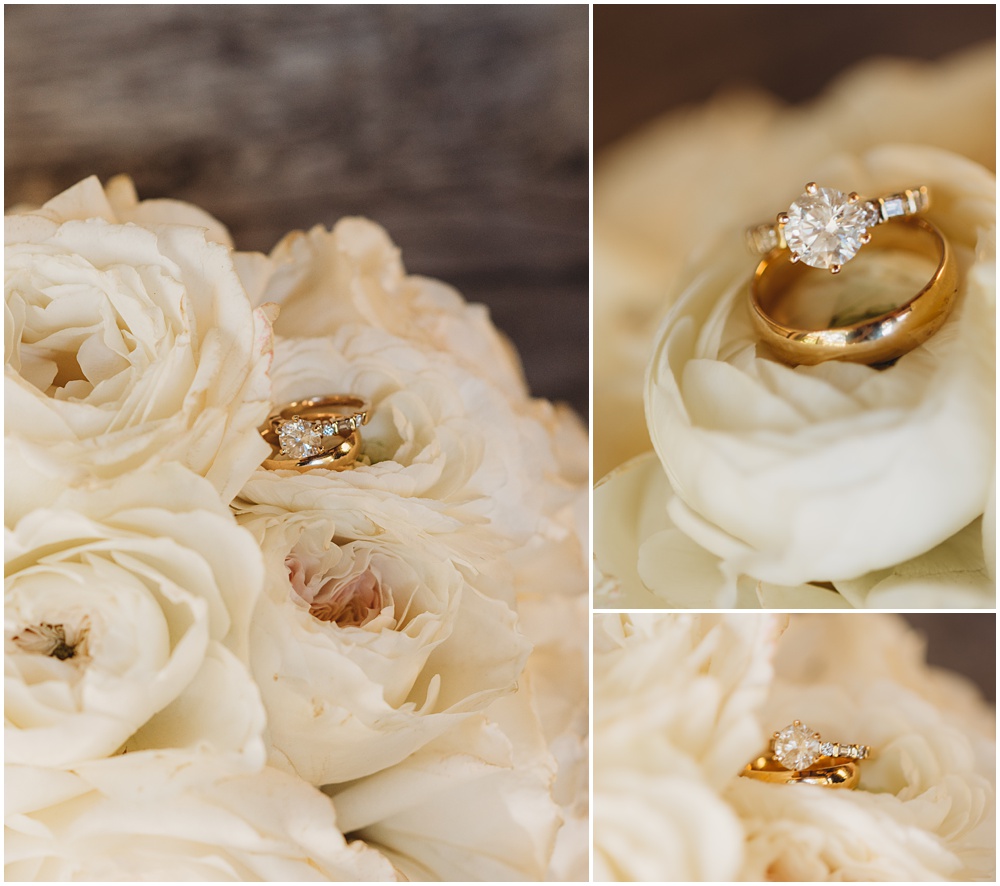 ring shots. wedding details photographed by Paul Ashton Photographer at Half Mile Farm in North Carolina 