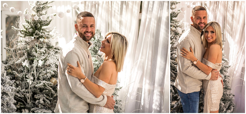 young couple during their enchanted mini session at Mayberry Acres, in Canton, Ga 