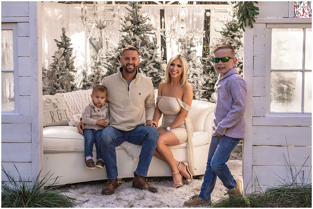 young family during their enchanted mini session at Mayberry Acres, in Canton, Ga